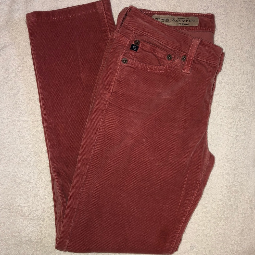Adriano Goldschmeid (AG)  Corduroy Cigarette Stilt